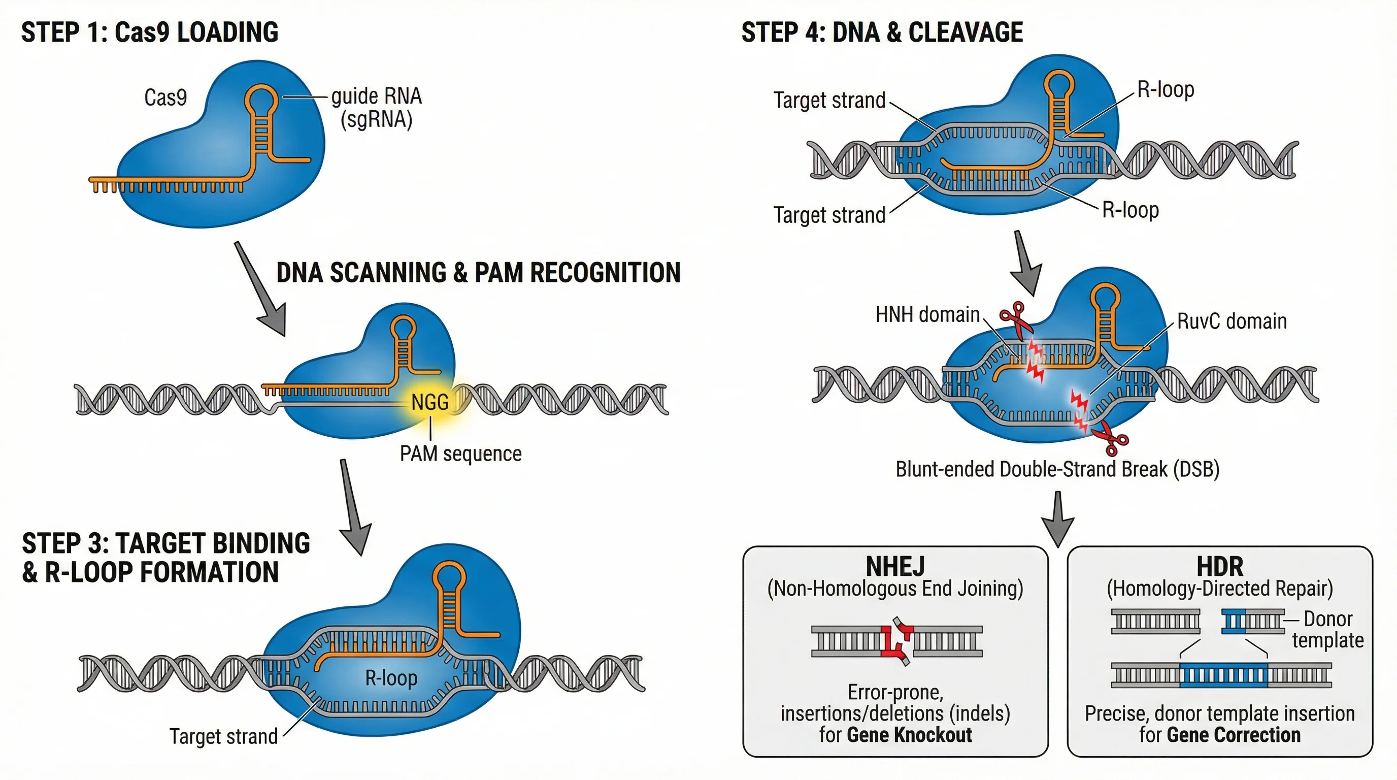 CRISPR Cas9 Gene Editing Mechanism